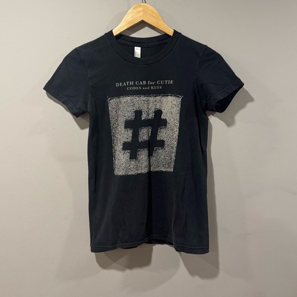 Tops - Death Cab For Cutie Tour Concert T-Shirt